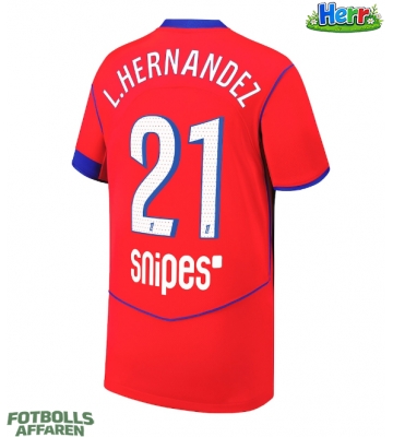 Paris Saint-Germain Lucas Hernandez #21 Tredje Tröja 2025-26 Kortärmad